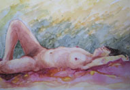 A reclining nude